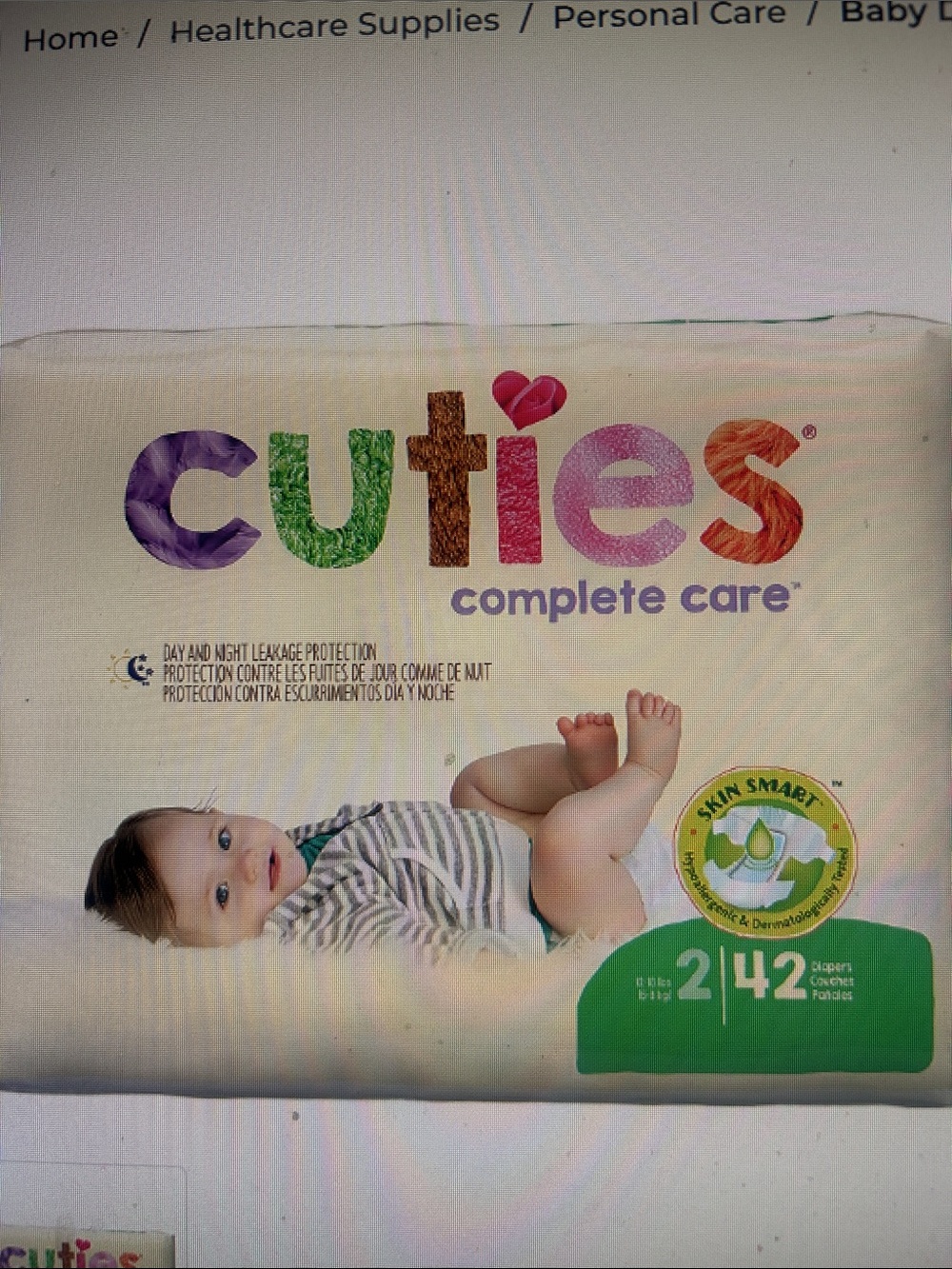 Complete Care Size 2 Green Diaper Covers - 42 Count